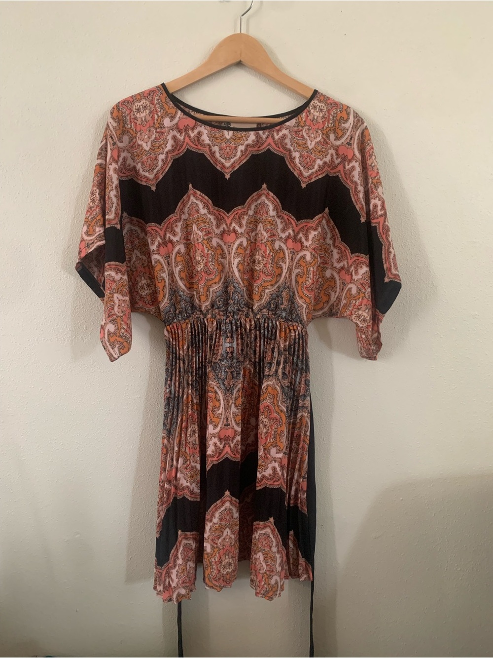 Fluer Wood Bera Dress from Anthropologie